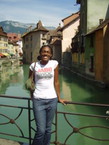 We were in Annecy, France